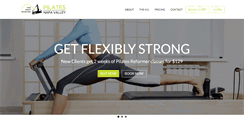 Desktop Screenshot of pilatesnapavalley.com